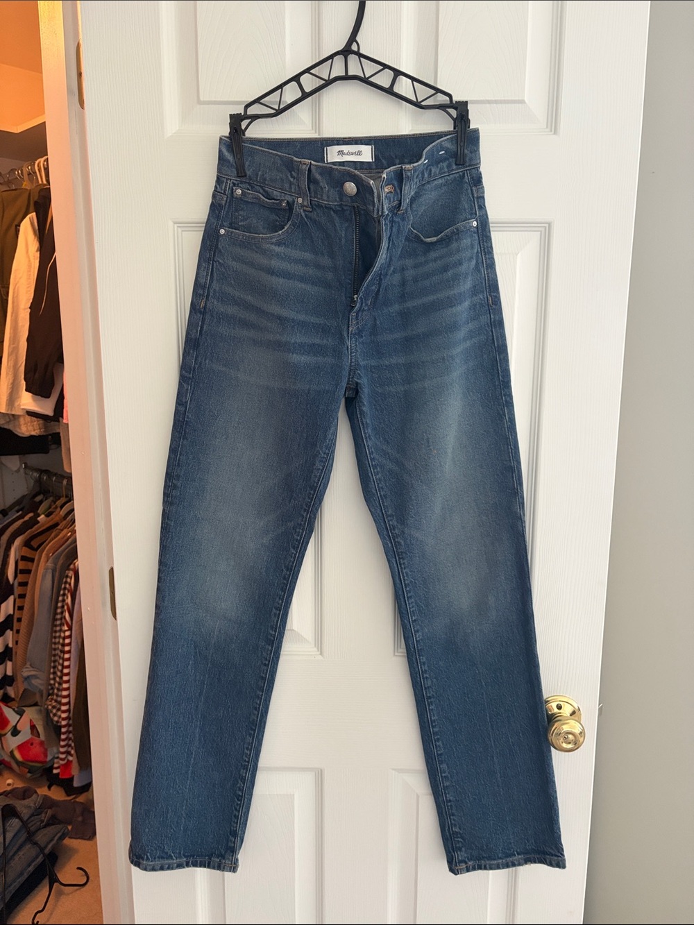 MADEWELL Classic Indigo Women’s Jeans - Dark Blue - Never Worn